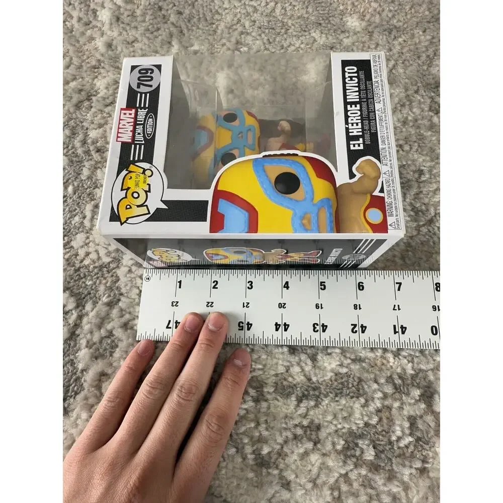 Funko Pop! Marvel Lucha Libre El Heroe Invicto Iron‎ Man Vinyl Figure #709